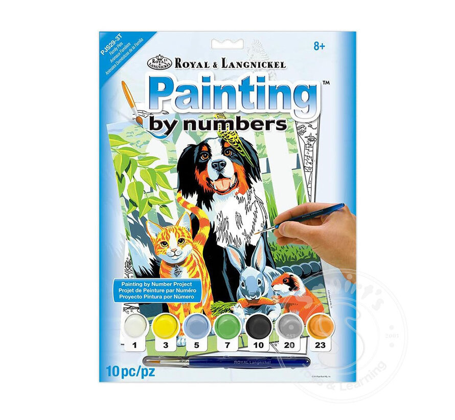 Royal & Langnickel Painting By Numbers Family Pets