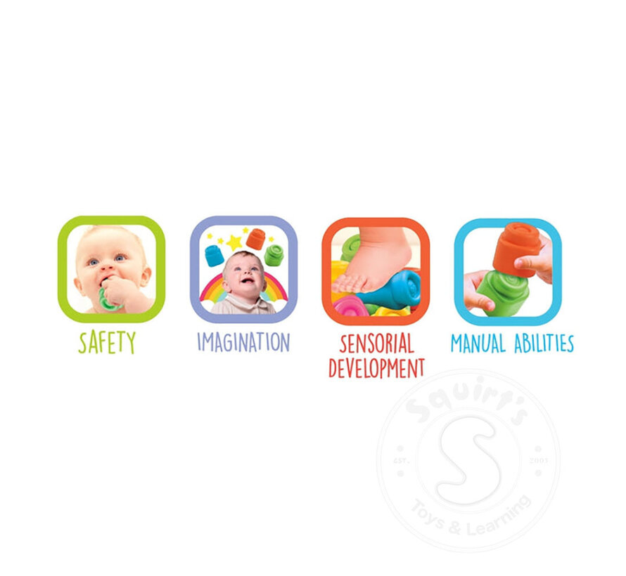 Soft Clemmy - Soft Blocks Set (12 pcs)