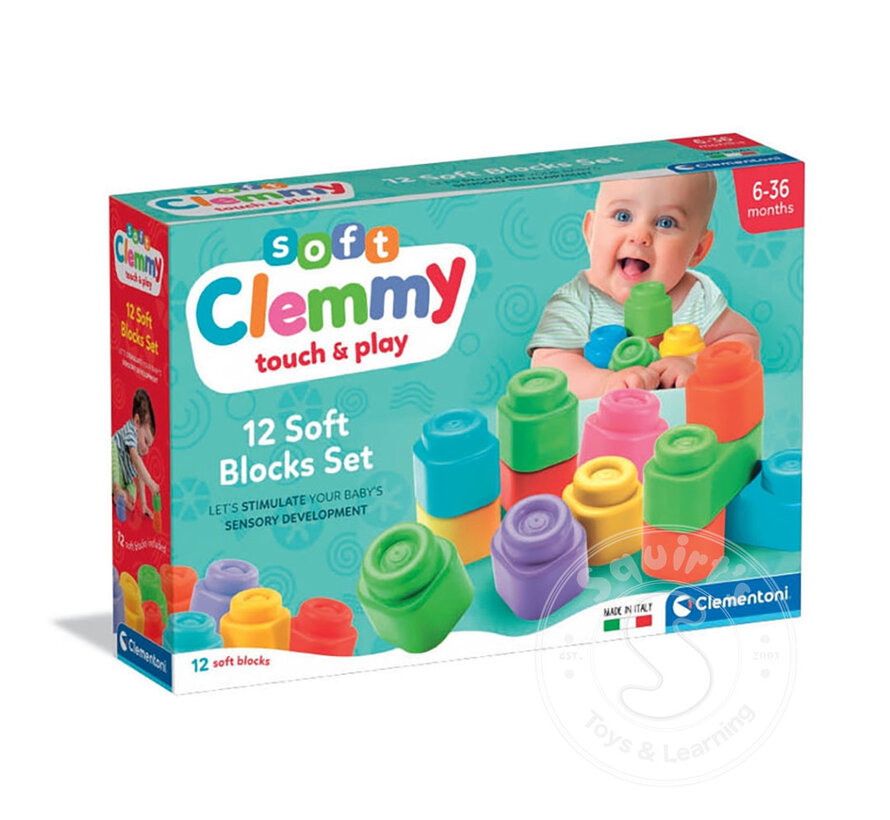 Soft Clemmy - Soft Blocks Set (12 pcs)
