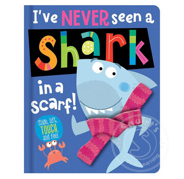 Make Believe Ideas I've Never Seen A Shark In A Scarf! - Board Book