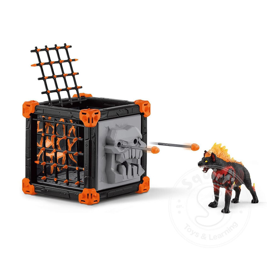 Schleich Eldrador Cave of the Lava Hyena