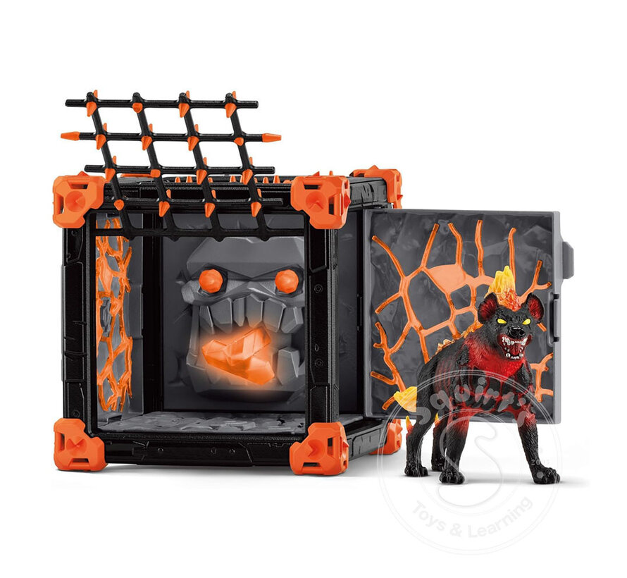 Schleich Eldrador Cave of the Lava Hyena