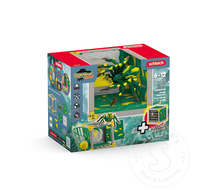 Schleich Eldrador Cave of the Jungle Tarantula
