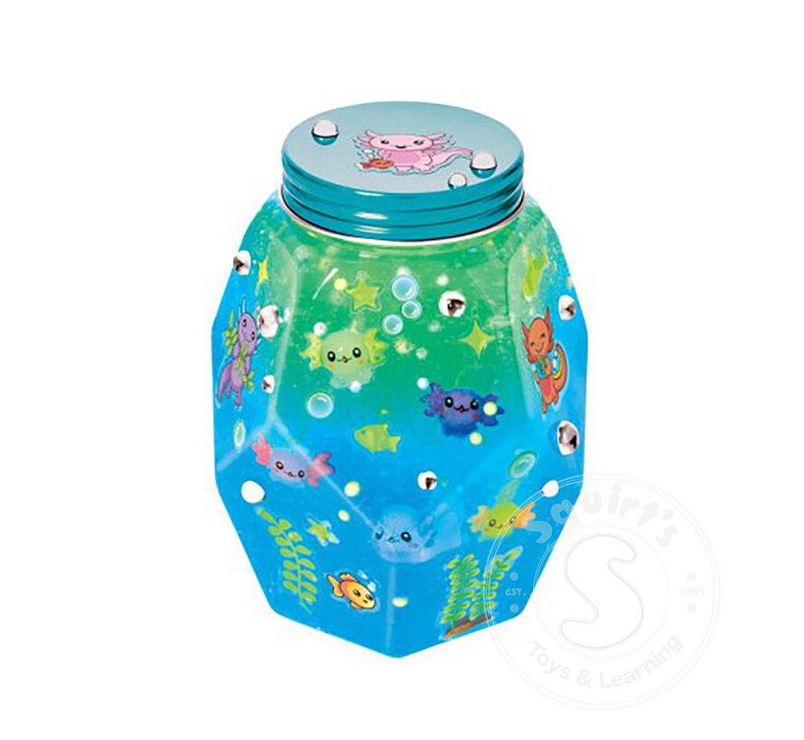 Creativity for Kids Glowing Axolotl Aquarium