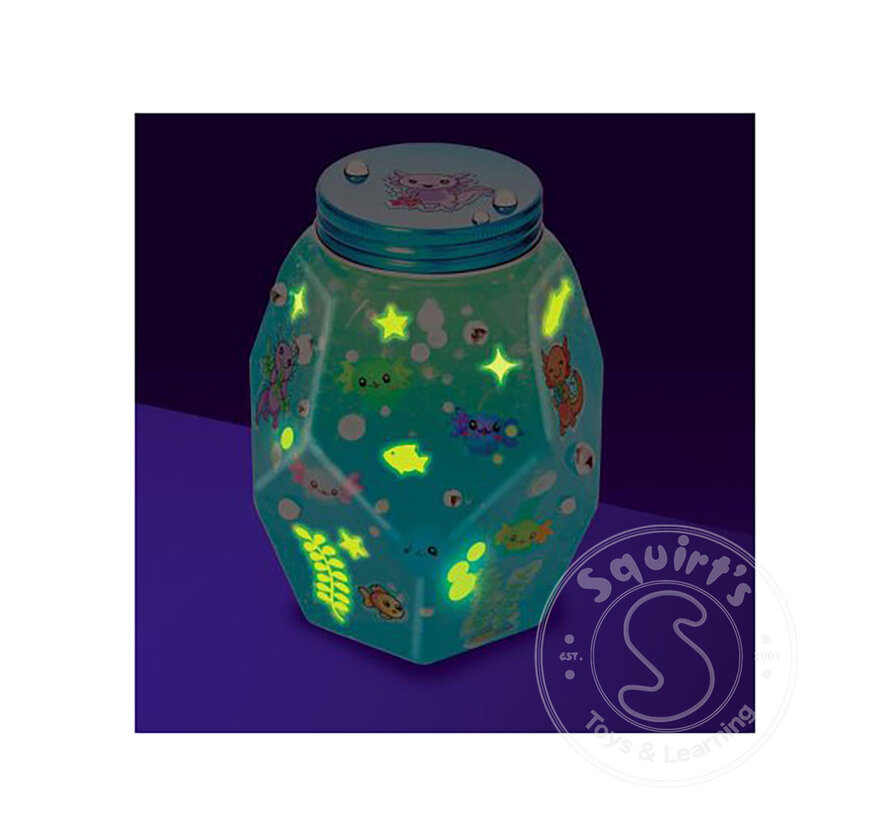 Creativity for Kids Glowing Axolotl Aquarium