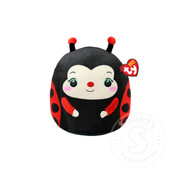 TY TY Squish-A-Boos Lucy Lady bug 10”