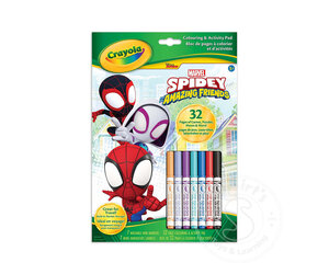 Crayola Spidey and His Amazing Friends Colouring Activity Pad