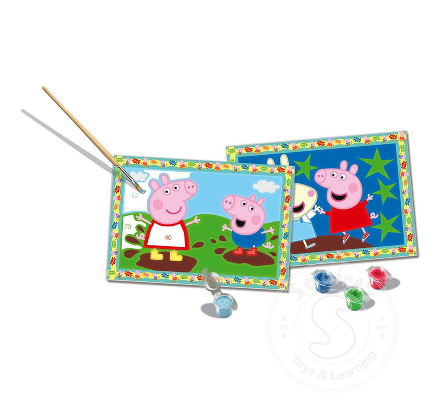 CreArt Junior: Paint by Numbers - Peppa Pig
