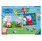 Ravensburger CreArt Junior: Paint by Numbers - Peppa Pig