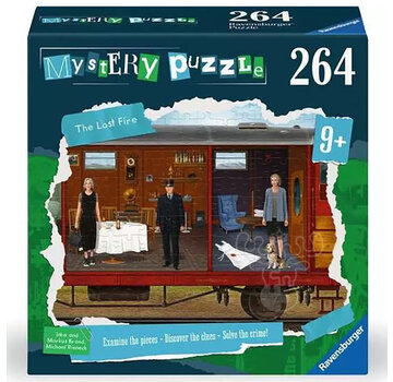 Ravensburger MYSTERY:  The Lost Fire 264 Pc Puzzle Game