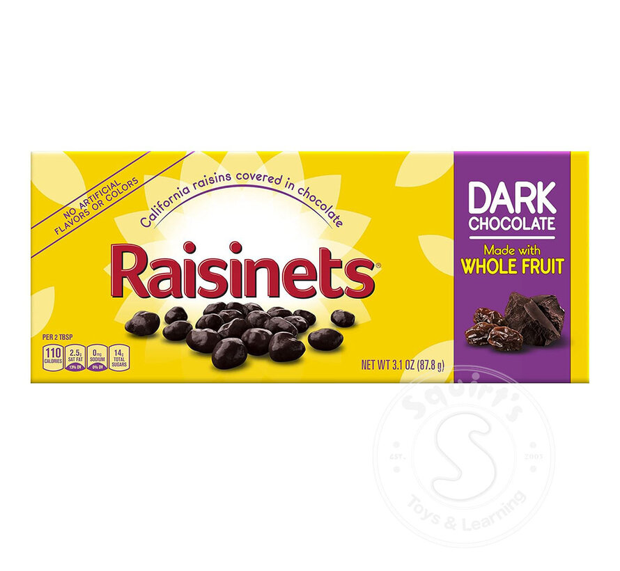 Nestle Raisinets Dark Chocolate Theatre Box  3.1oz