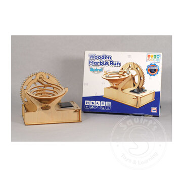 Wooden Marble Run - Spiral