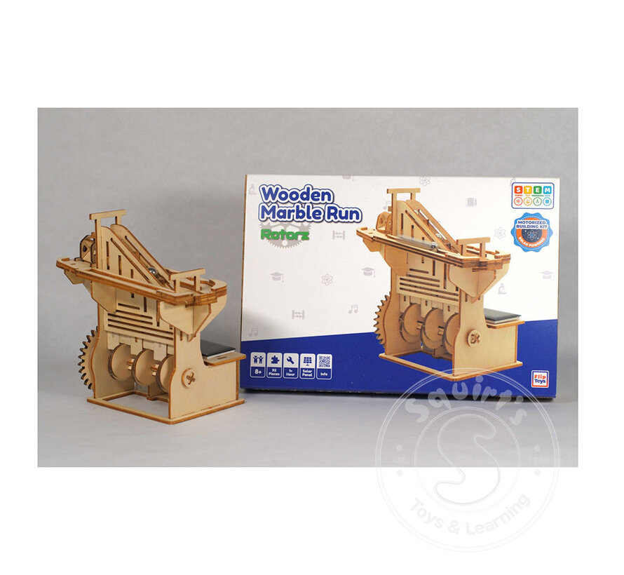 Wooden Marble Run - Rotorz