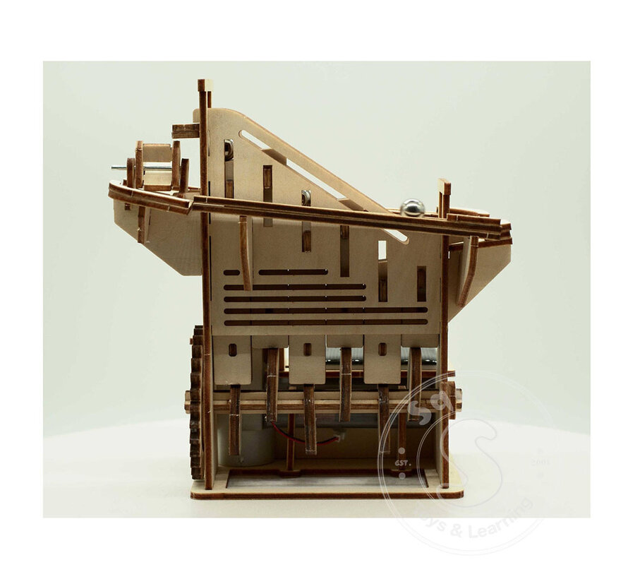 Wooden Marble Run - Rotorz