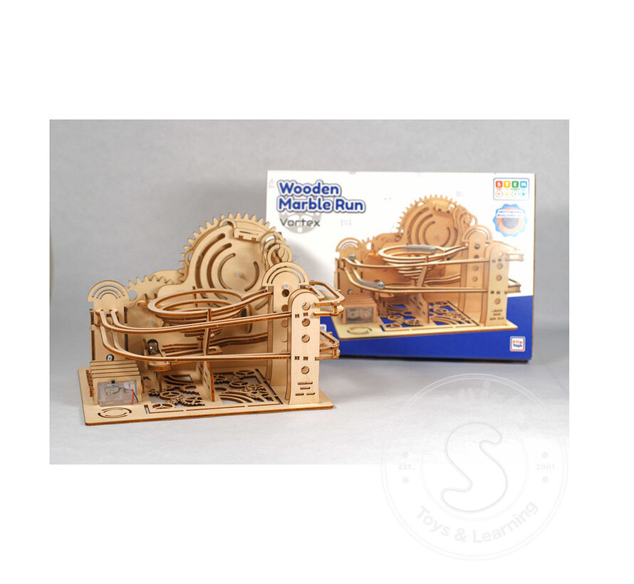Wooden Marble Run - Vortex
