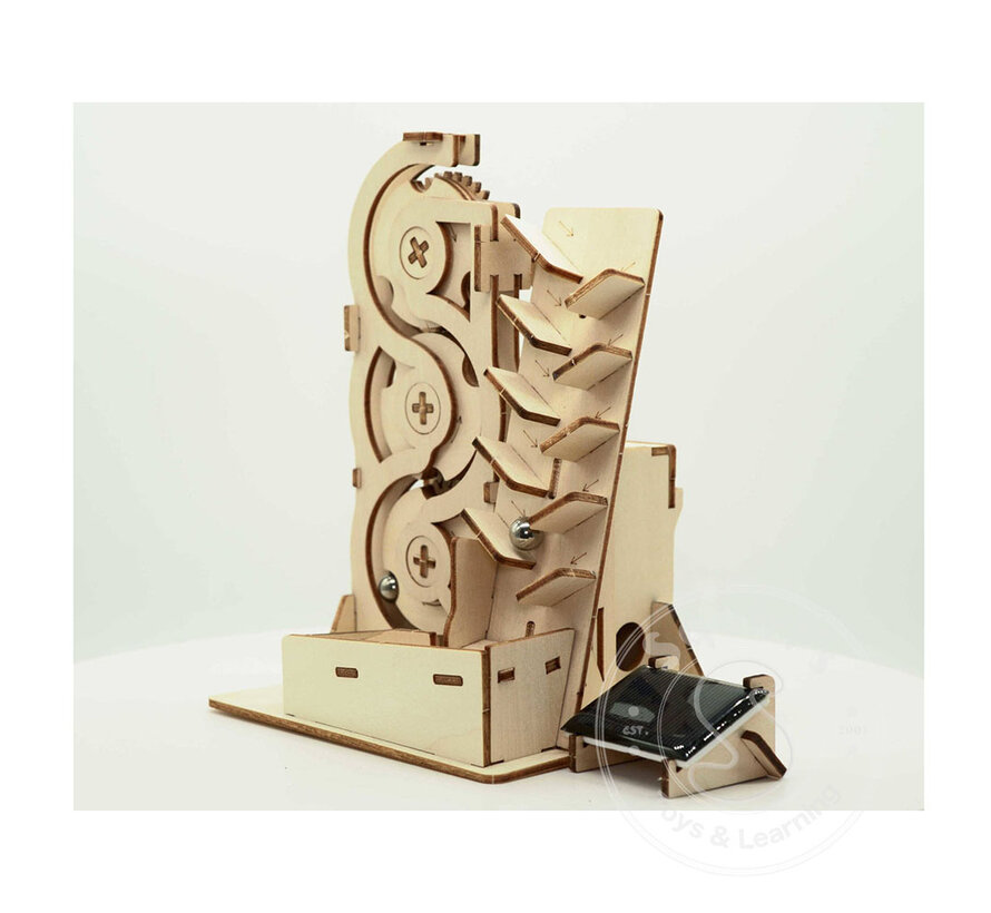 Wooden Marble Run - Zig Zag