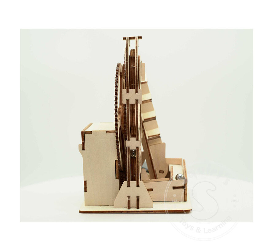 Wooden Marble Run - Zig Zag