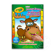 Crayola Crayola Funny Faces Colouring & Sticker Book