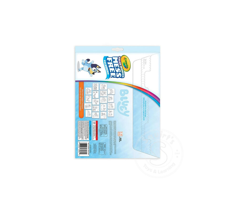 Crayola Color Wonder Pages and Markers, Bluey