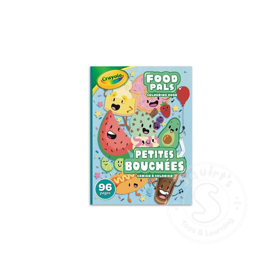 Crayola - Food Pals Colouring Book (96 pages)