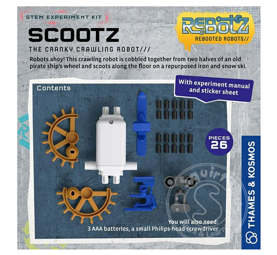 Thames & Kosmos ReBotz: Scootz Robot
