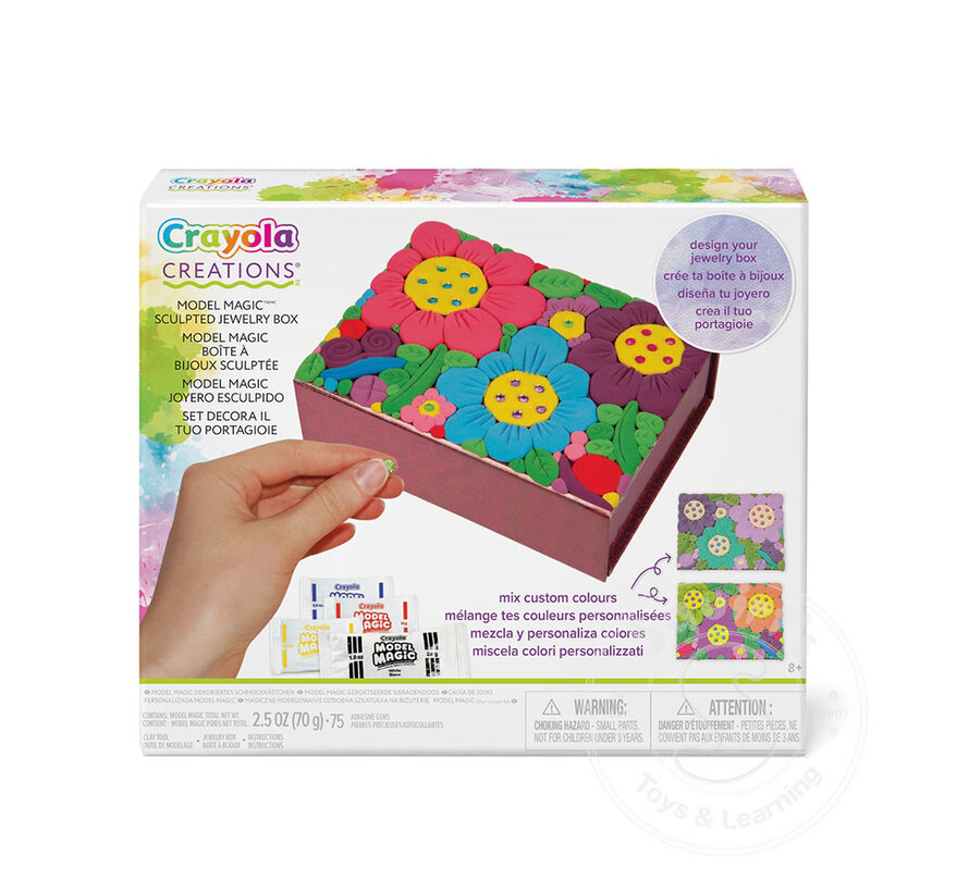 Crayola Creations Model Magic Sculpted Jewelry Box