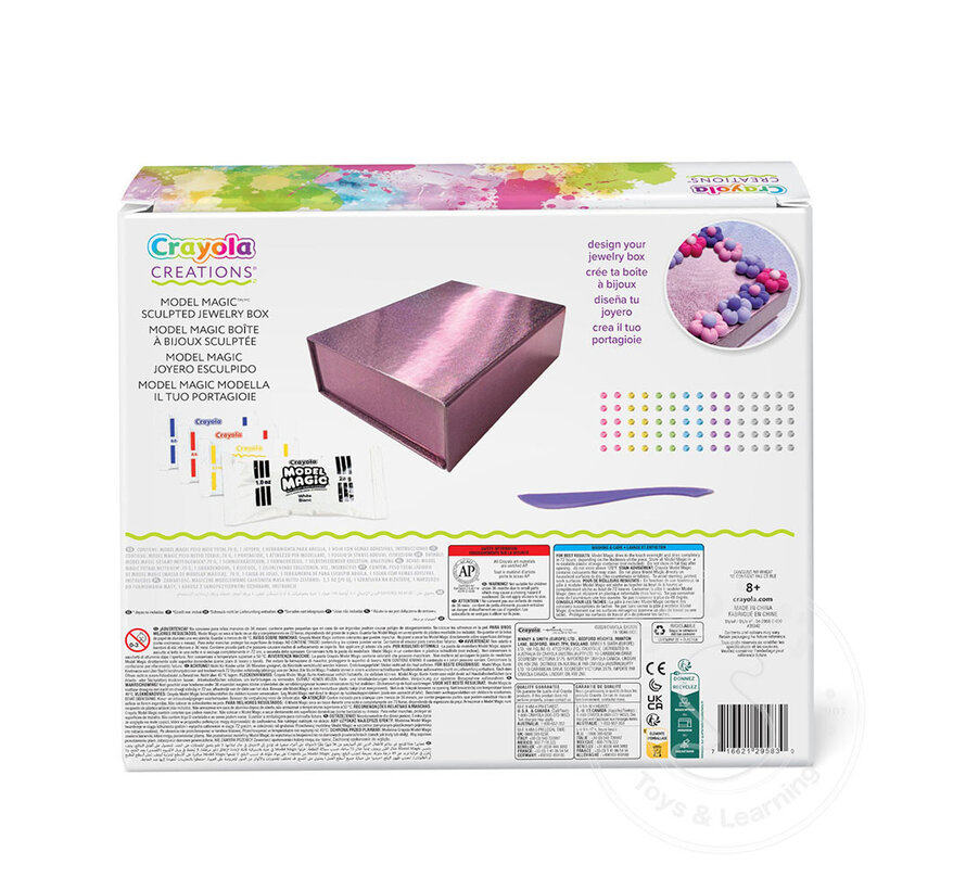 Crayola Creations Model Magic Sculpted Jewelry Box