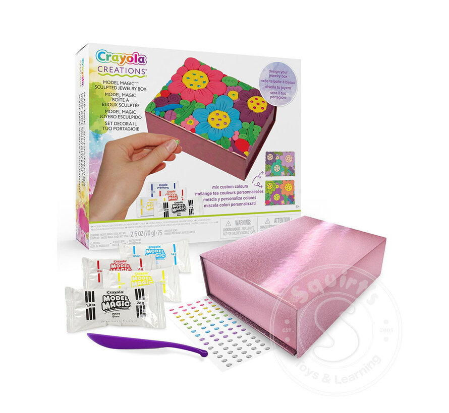 Crayola Creations Model Magic Sculpted Jewelry Box