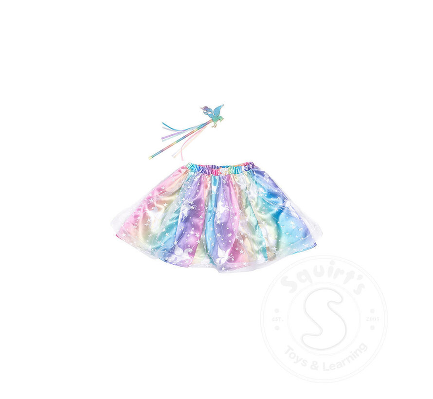 Great Pretenders Enchanted Unicorn Skirt & Wand set (4-6)