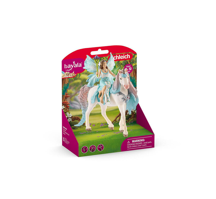 Schleich Fairy Eyela with Princess Unicorn
