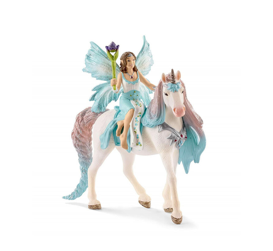 Schleich Fairy Eyela with Princess Unicorn