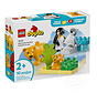 LEGO® DUPLO® Wild Animal Families: Penguins & Lions