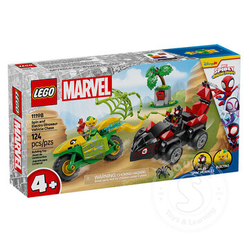 LEGO® LEGO® 4+ Marvel Spin and Electro Dinosaur Vehicle Chase