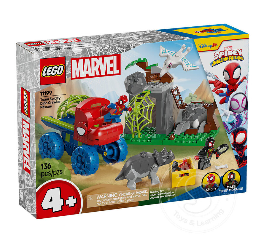 LEGO® 4+ Marvel Team Spidey Dino Crawler Rescue