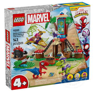 LEGO® LEGO® 4+ Marvel Spidey and Gobby's Raptor Battle at Tree House HQ