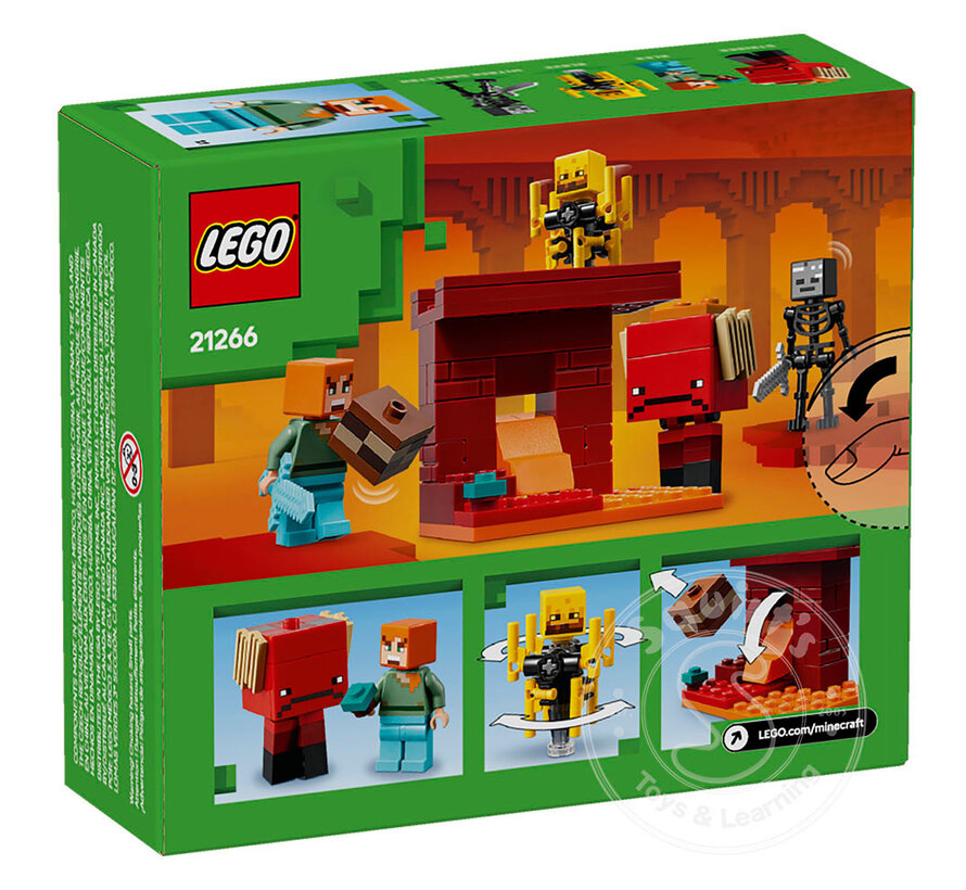 LEGO® Minecraft The Nether Lava Battle