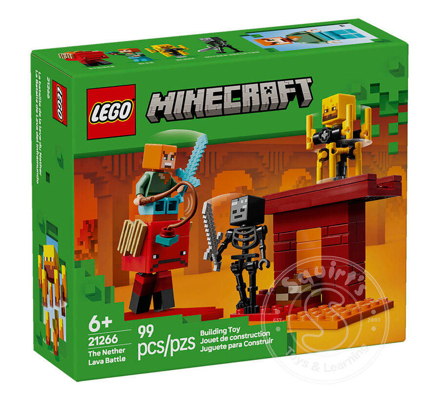 LEGO® Minecraft The Nether Lava Battle