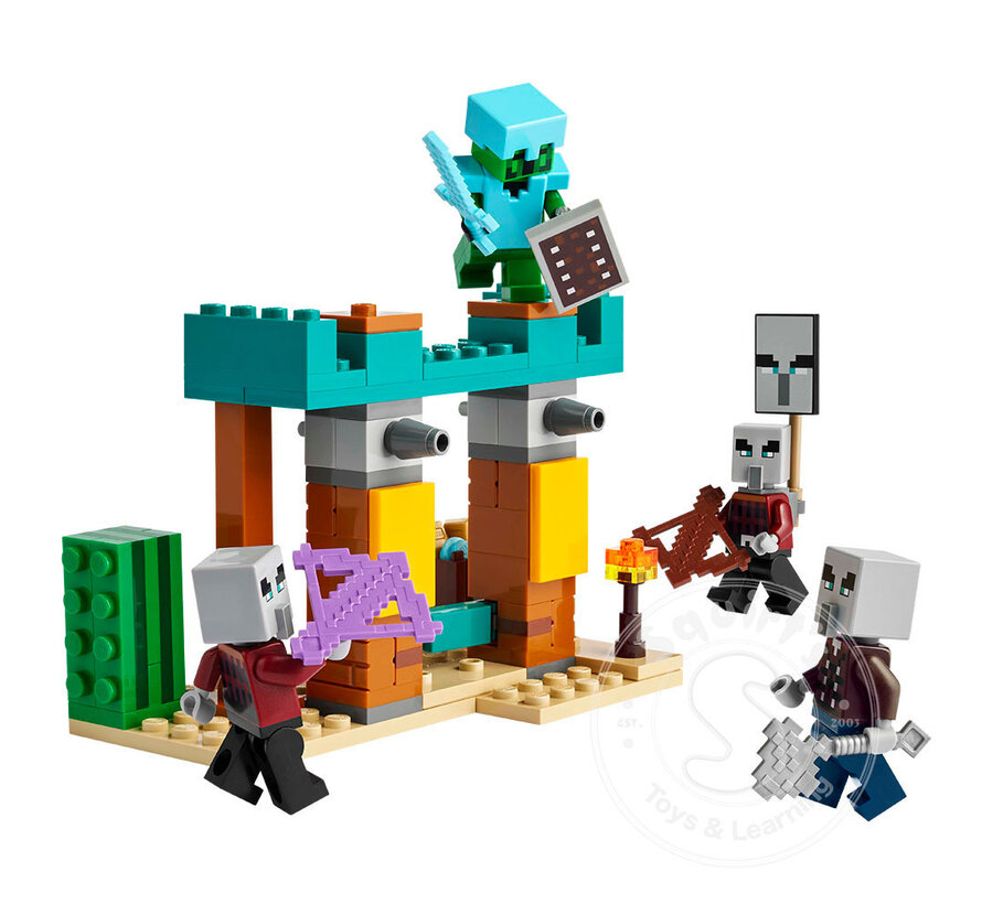 LEGO® Minecraft The Illager Desert Patrol