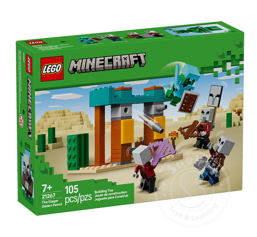 LEGO® Minecraft The Illager Desert Patrol