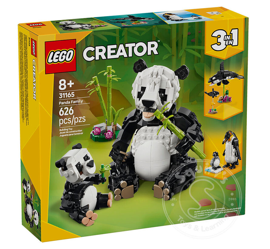 LEGO® Creator Wild Animals: Panda Family