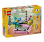 LEGO® Creator Typewriter with Flowers