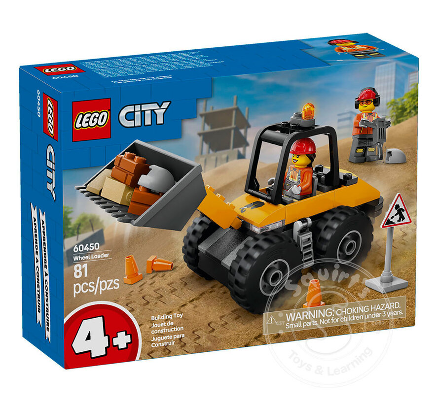 LEGO® City Yellow Construction Wheel Loader