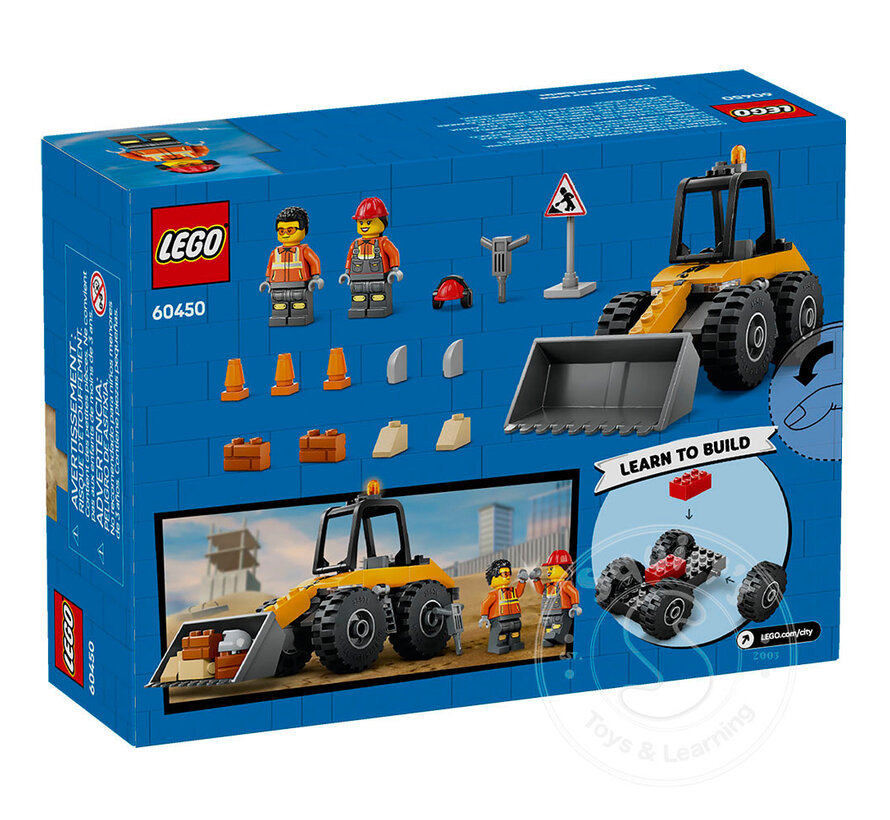 LEGO® City Yellow Construction Wheel Loader
