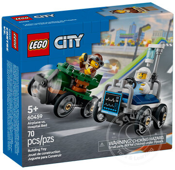 LEGO® LEGO® City Airplane vs. Hospital Bed Race Car Pack