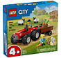 LEGO® 4+ City Red Farm Tractor with Trailer & Sheep