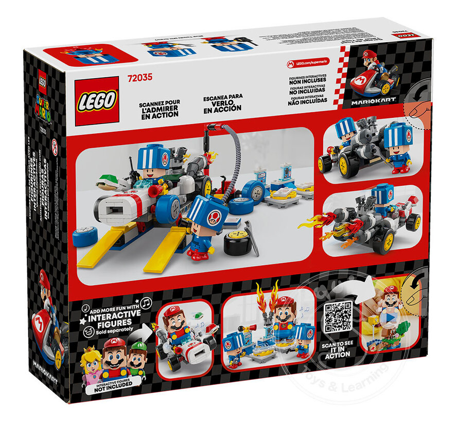 LEGO® Super Mario Mario Kart™ – Toad's Garage