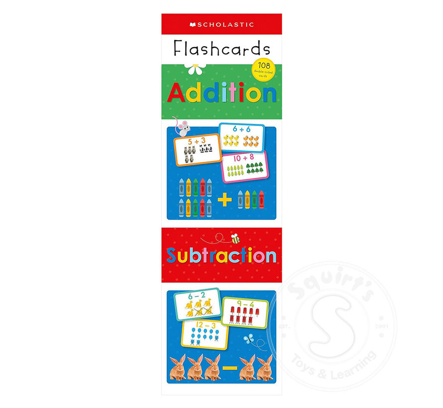 Addition & Subtraction Flashcard Double Pack: Scholastic Early Learners (Flashcards)