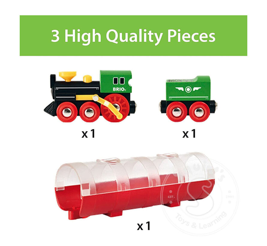 Brio Steam Train & Tunnel