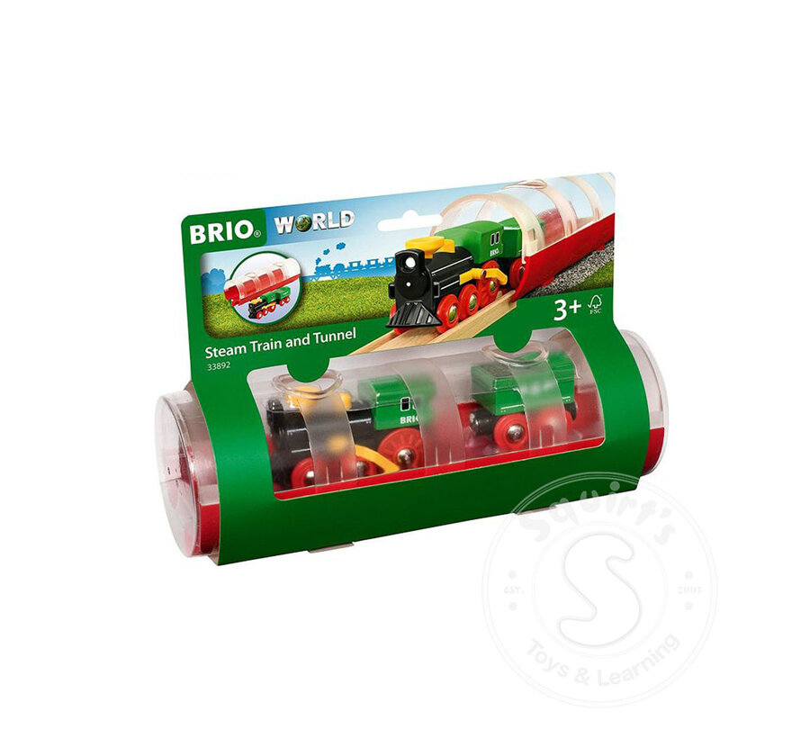 Brio Steam Train & Tunnel