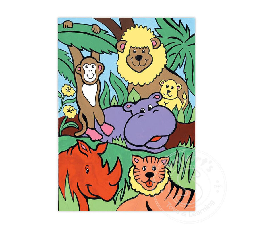 Royal & Langnickel My First Painting by Numbers Jungle Animals